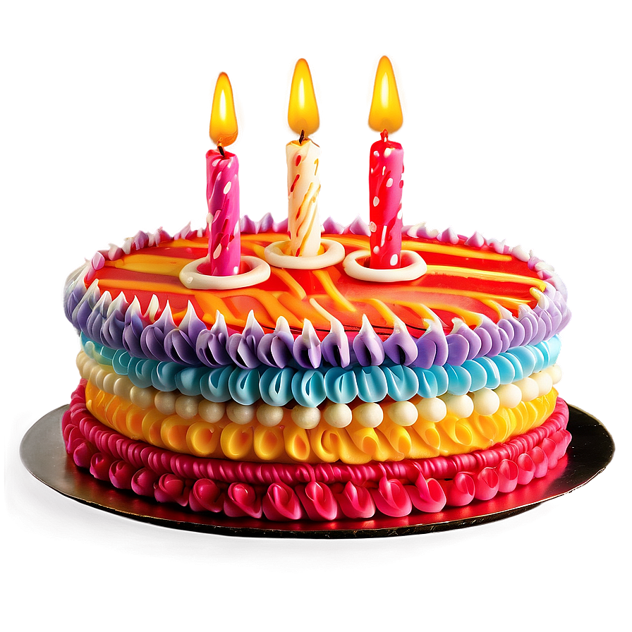 Birthday Cake With Candles Png 51