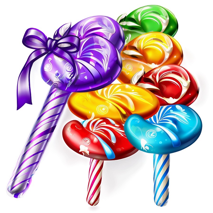 Birthday Candies Png 12