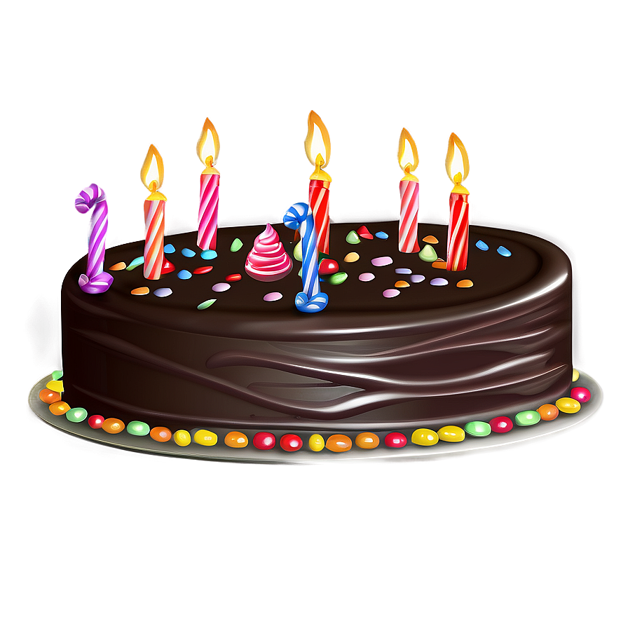 Birthday Chocolate Cake Png 67