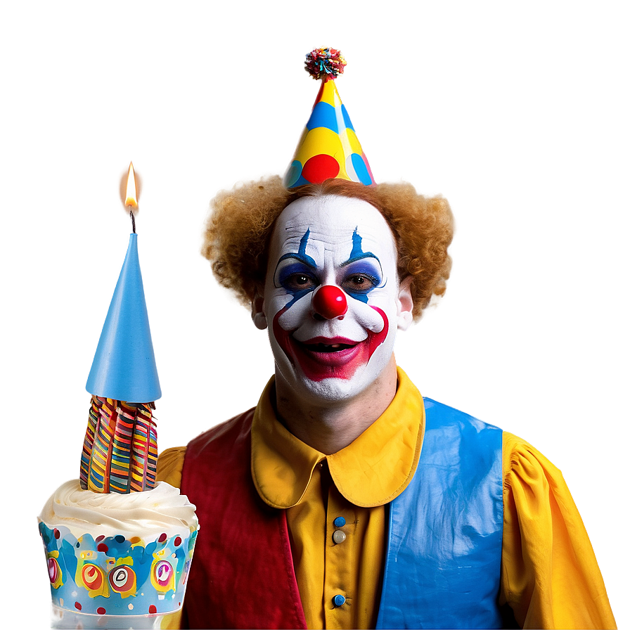 Birthday Clown Png 05042024