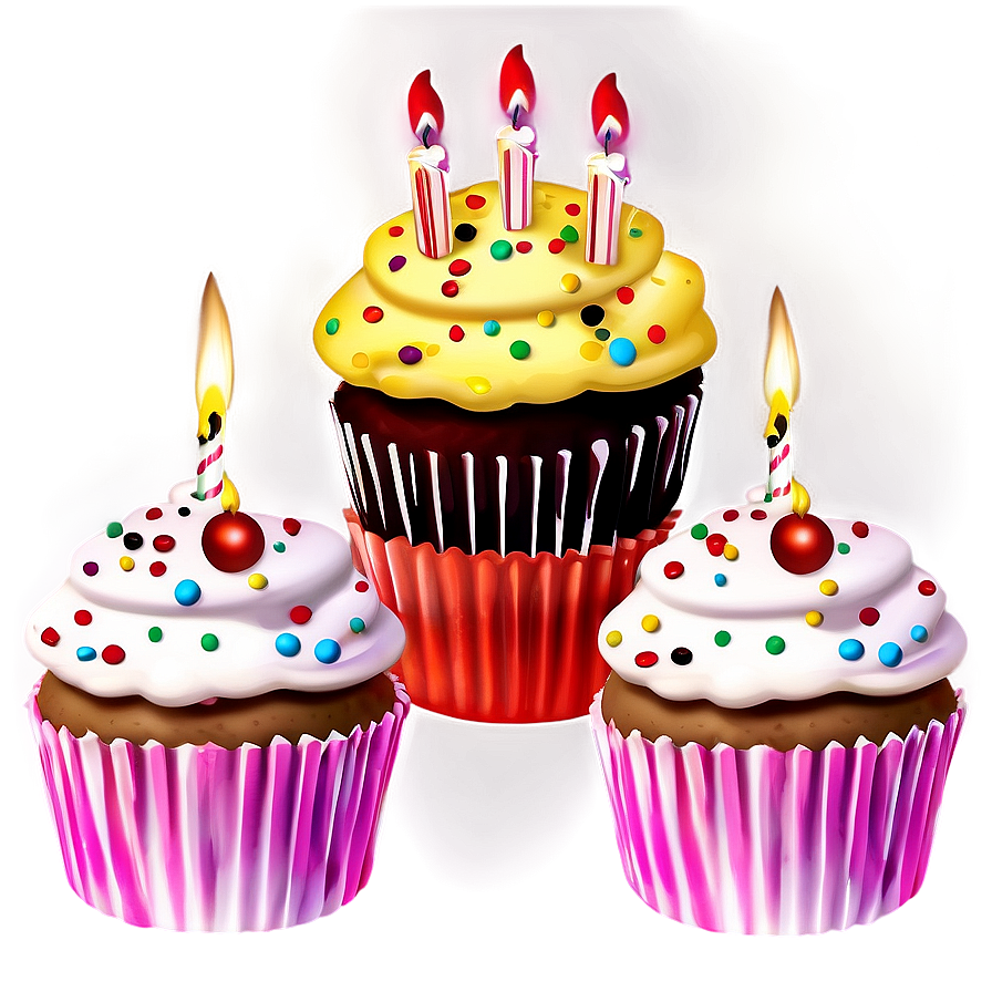 Birthday Cupcake Emoji Png 77