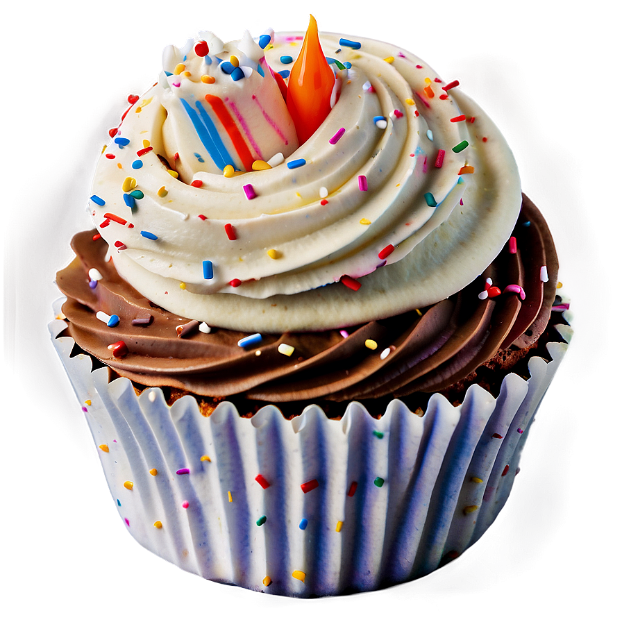 Birthday Cupcake Png 05042024