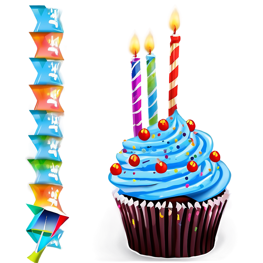 Birthday Cupcakes Png 59