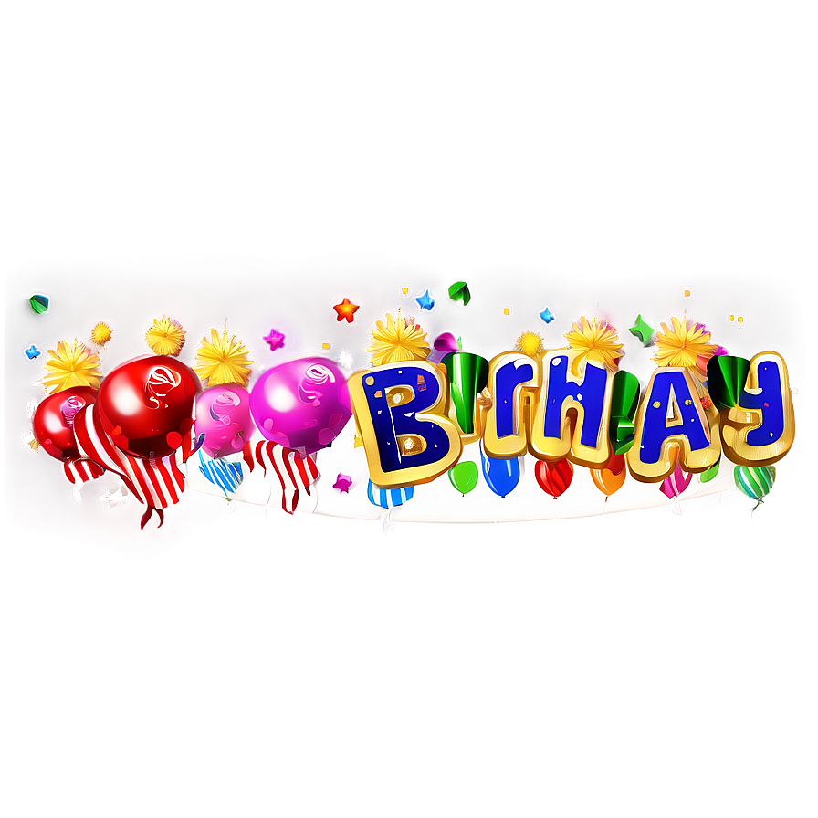 Birthday Decorations Png Jui92