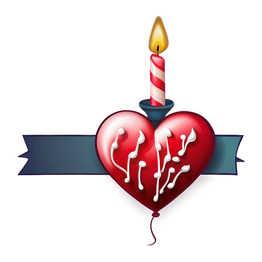 Birthday Heart Emoji Png 34