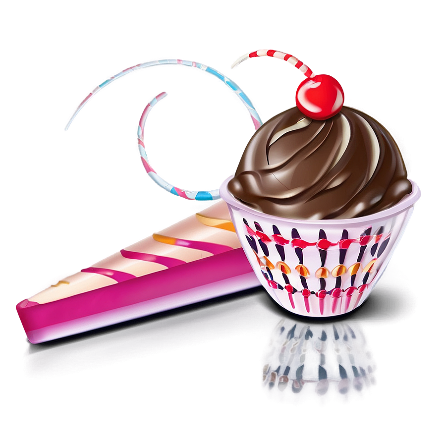 Birthday Ice Cream Png 05042024