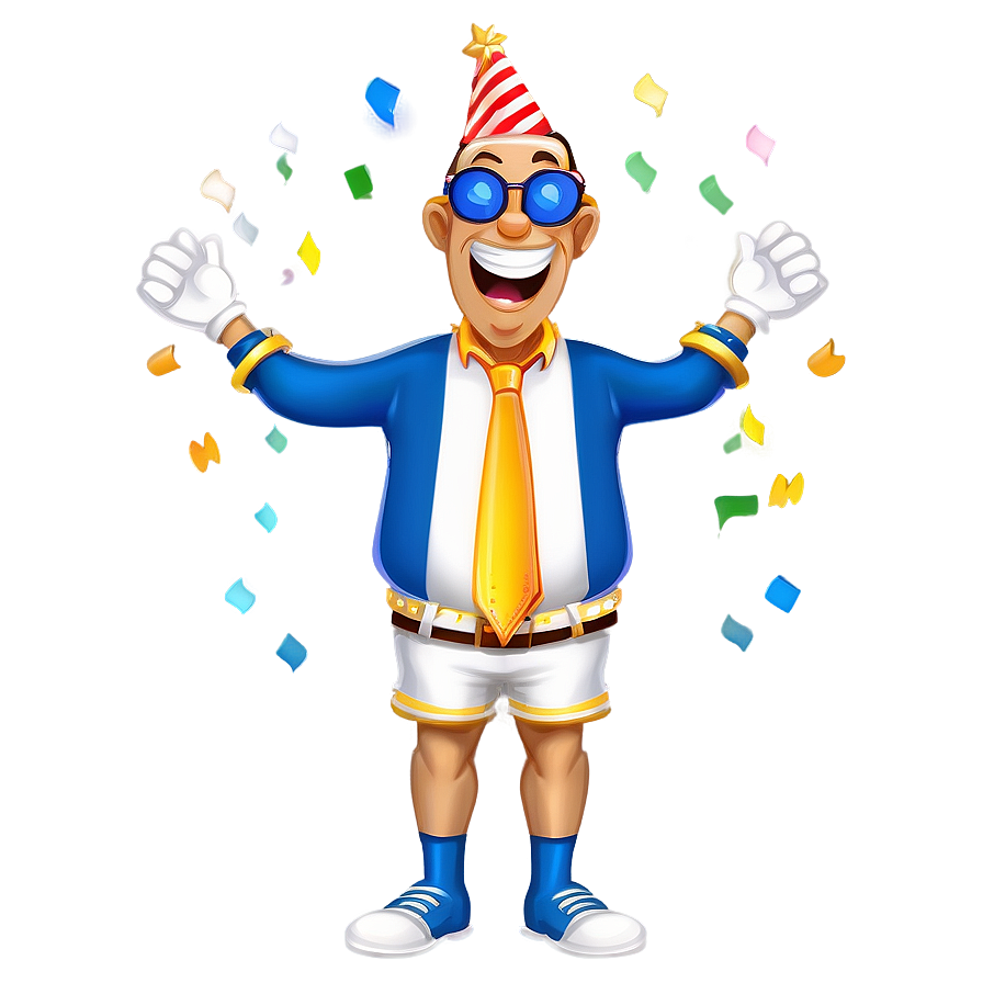 Birthday Mascot Png 05042024