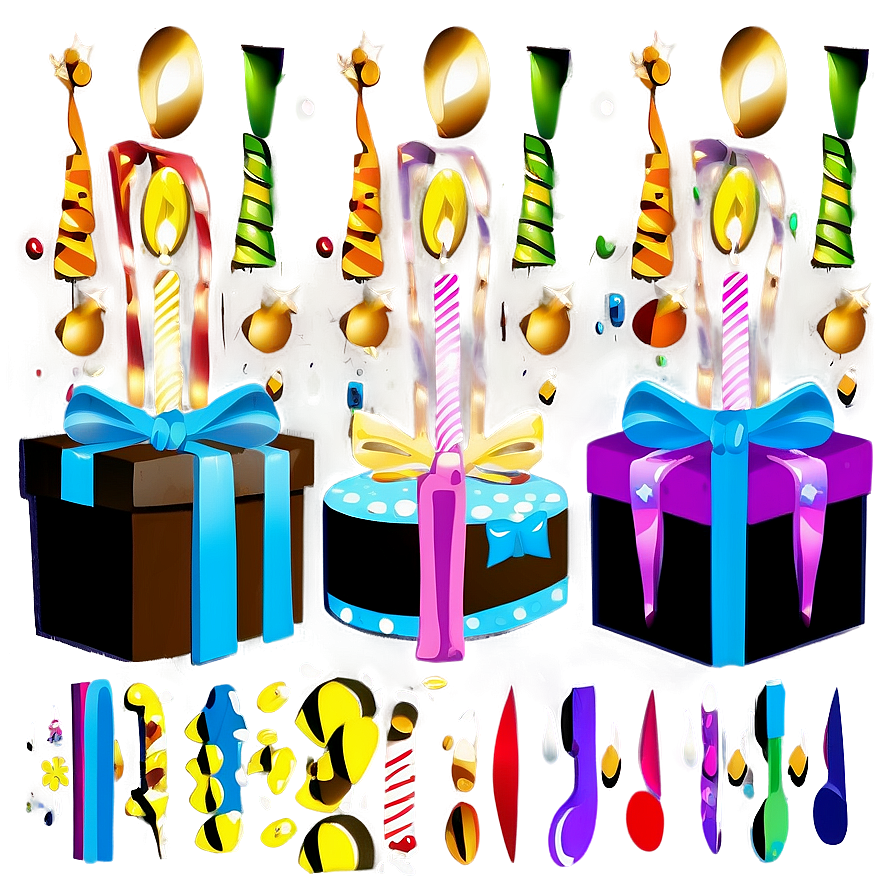 Birthday Party Music Png 05042024