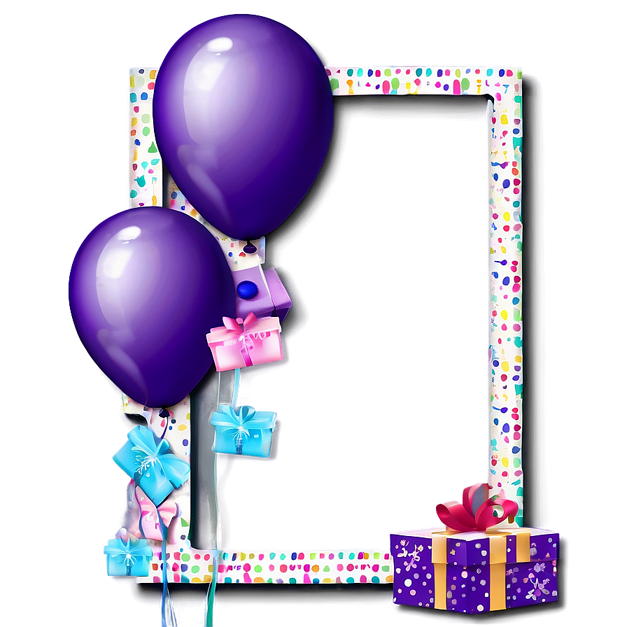 Birthday Photo Frame Png Kna