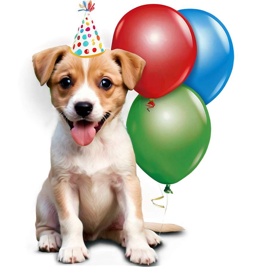 Birthday Puppy Png Ryq90