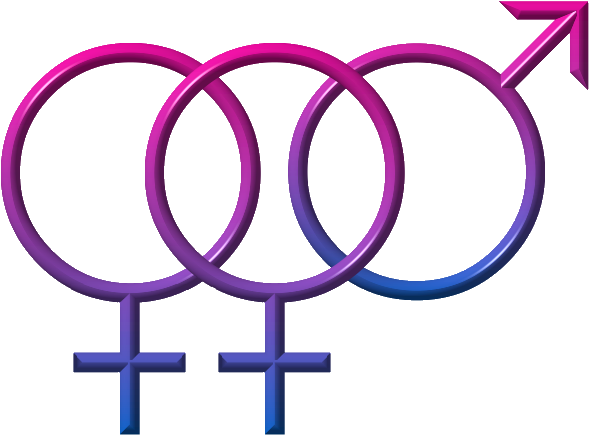 Bisexual Symbol Graphic