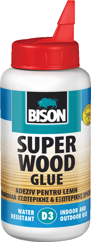 Bison Super Wood Glue Bottle