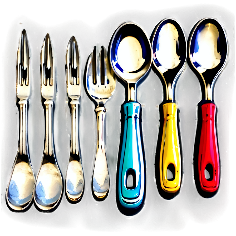 Bistro Style Utensils Png 1