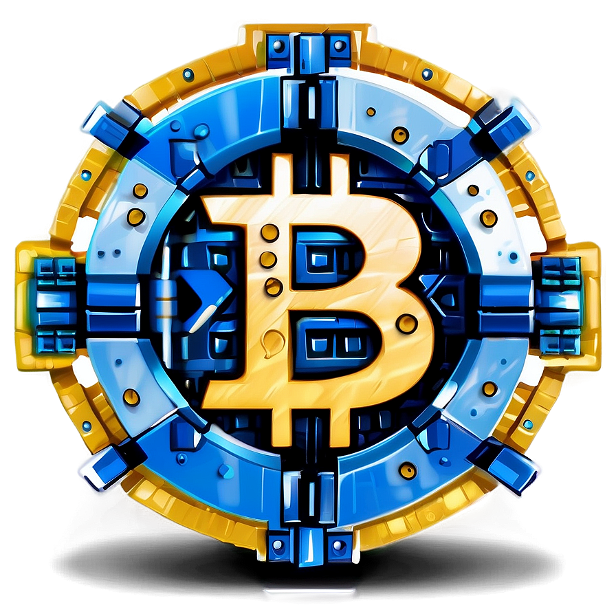 Bitcoin Blockchain Symbol Png 05212024