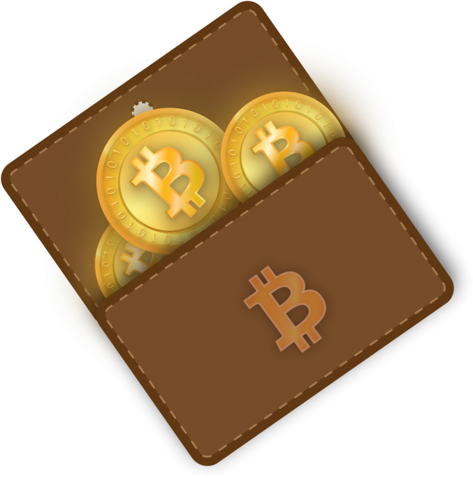 Bitcoin Wallet Illustration