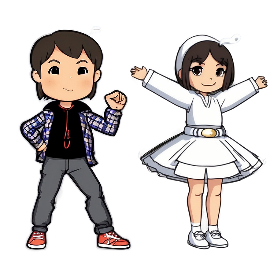 Bitmoji Anime Fan Png Idt89