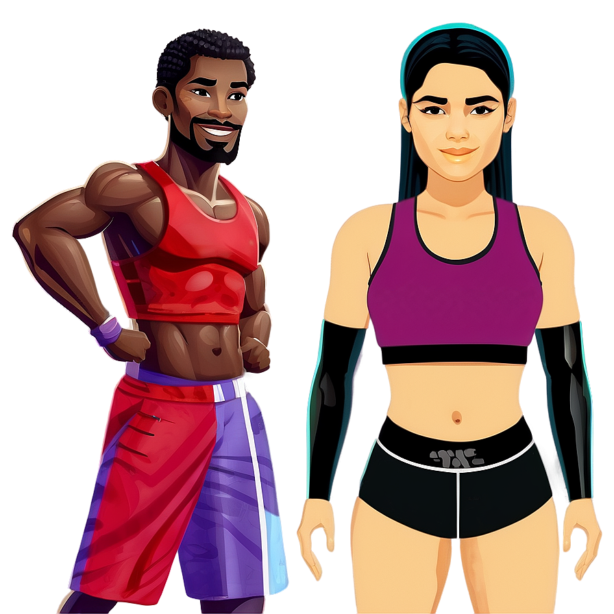 Bitmoji Fitness Look Png 06202024