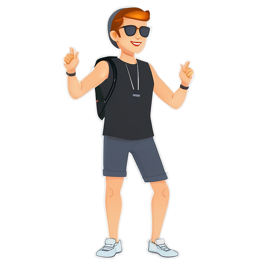 Bitmoji Music Festival Style Png 06202024