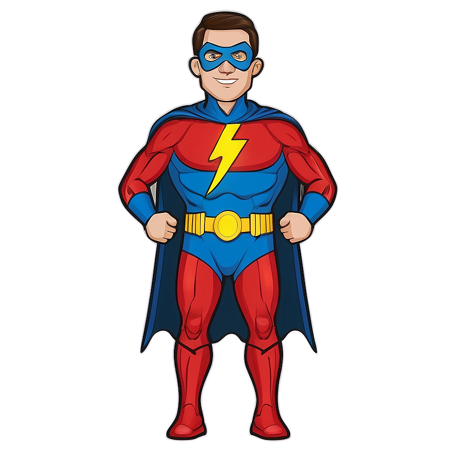 Bitmoji Superhero Costume Png 65