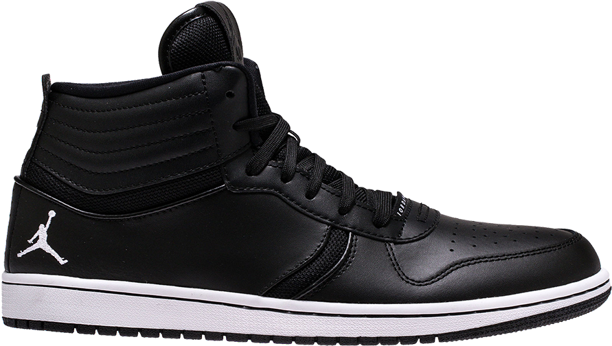 Black Air Jordan1 Sneaker Side View