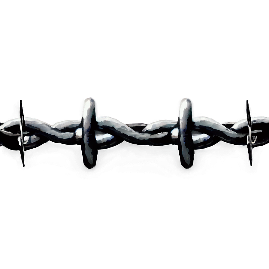 Black And White Barbwire Png Qvr