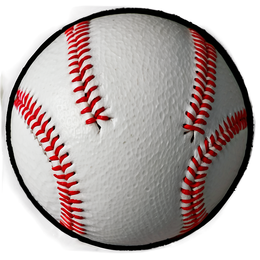 Black And White Baseball Stitch Png Lri48