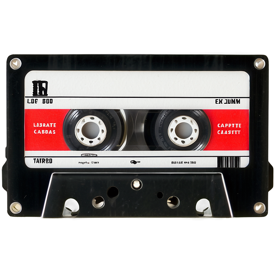 Black And White Cassette Tape Png Rhe