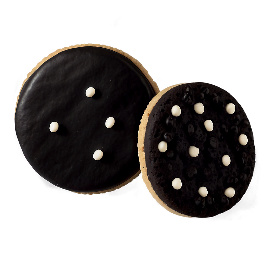 Black And White Cookie Png Pmp35