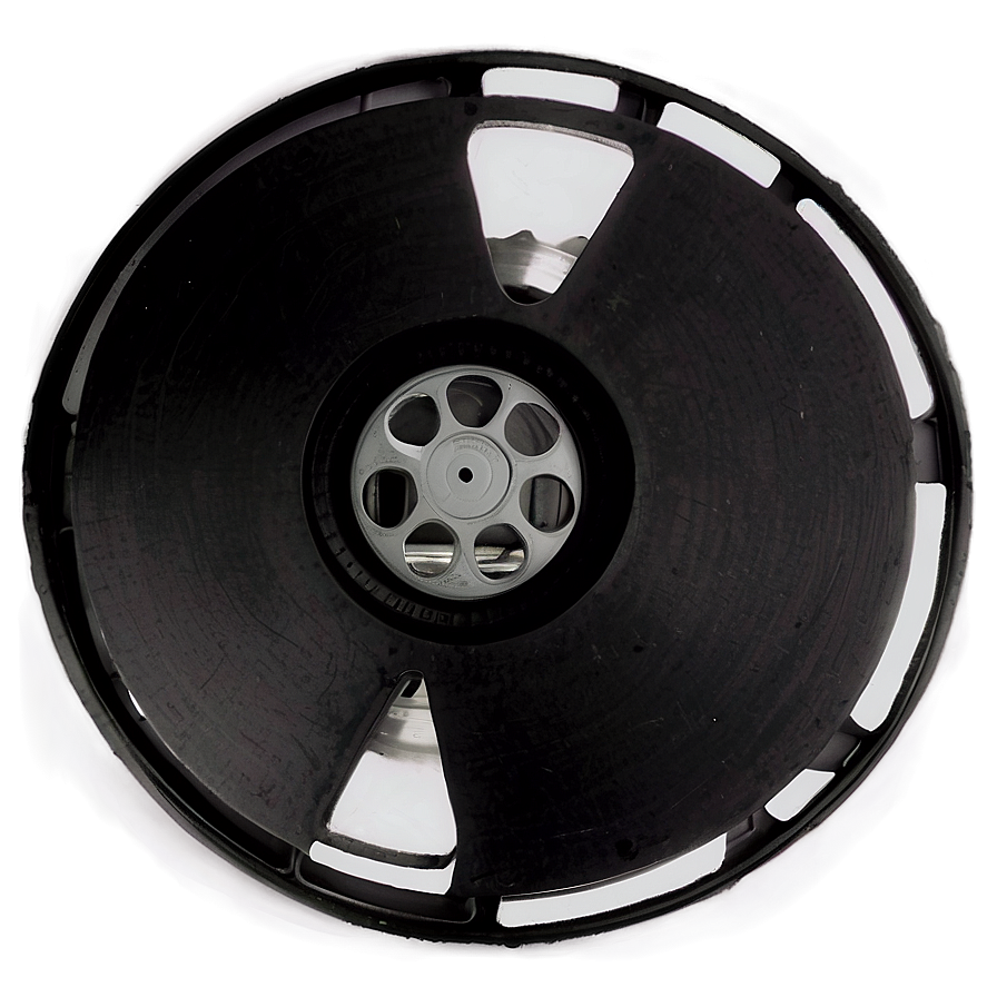 Black And White Film Reel Png Std19