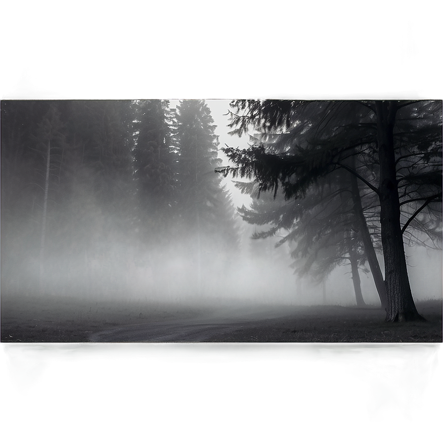 Black And White Fog Overlay Png 64