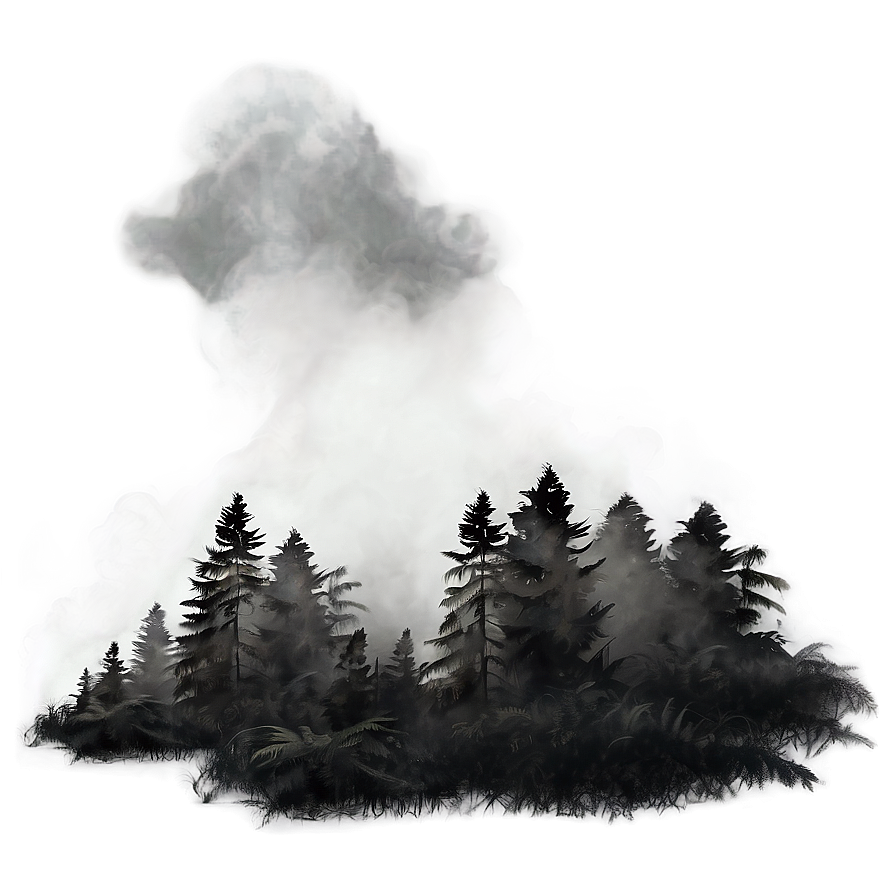 Black And White Fog Png Enq