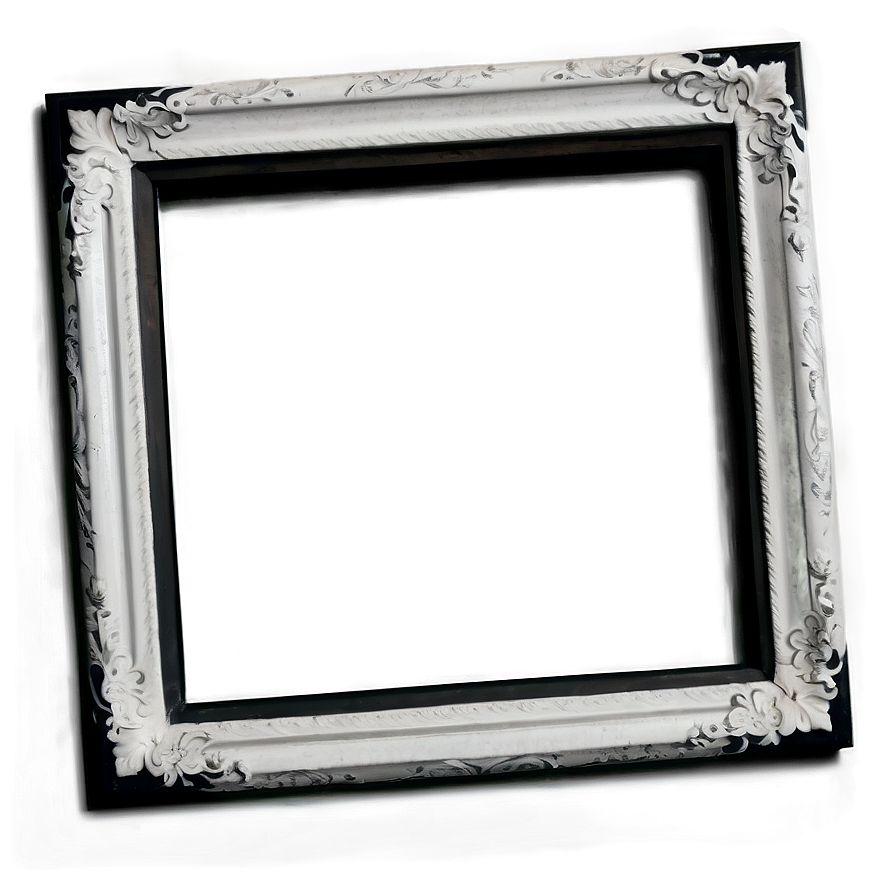 Black And White Frame Design Png 57