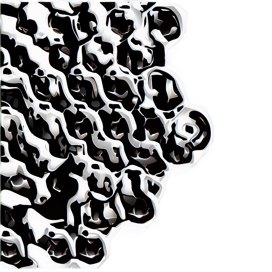 Black And White Honeycomb Png Pxq50