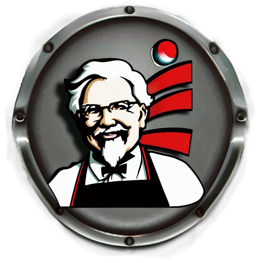 Black And White Kfc Logo Png Hry