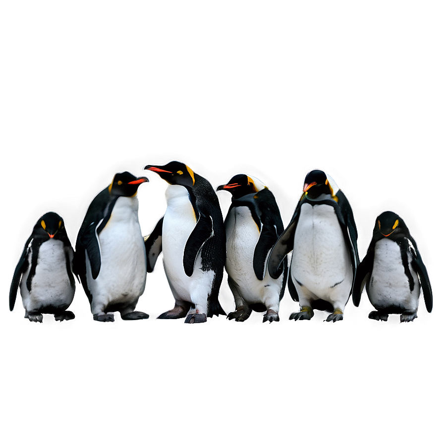 Black And White Penguins Png Ncf63