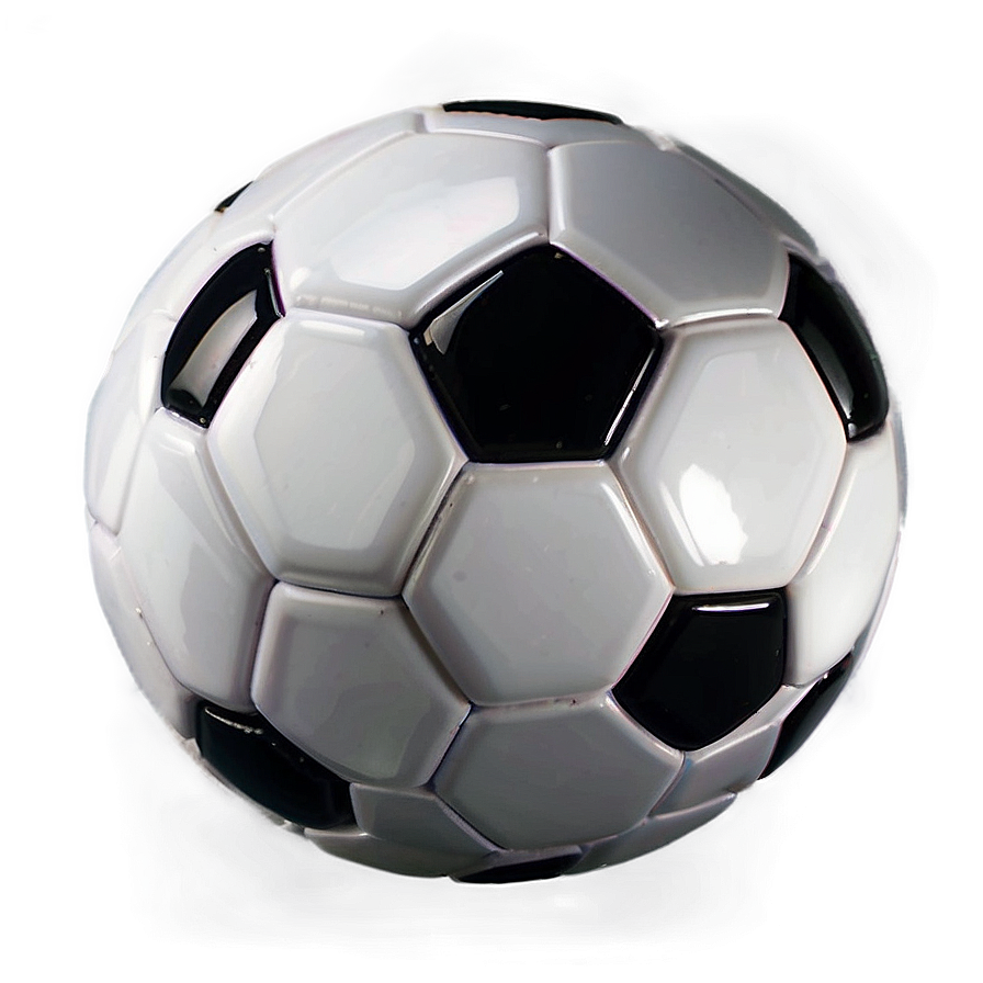 Black And White Soccer Ball Png 04292024