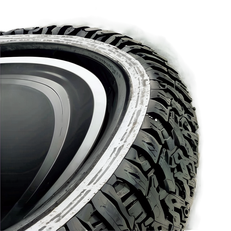 Black And White Tire Tracks Png 79