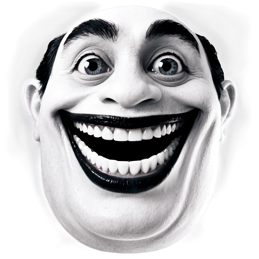 Black And White Trollface Png Raj