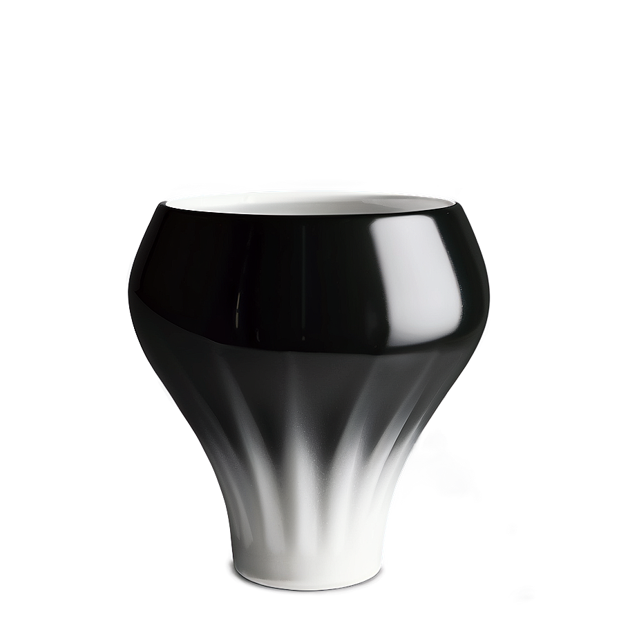 Black And White Vase Png 05252024