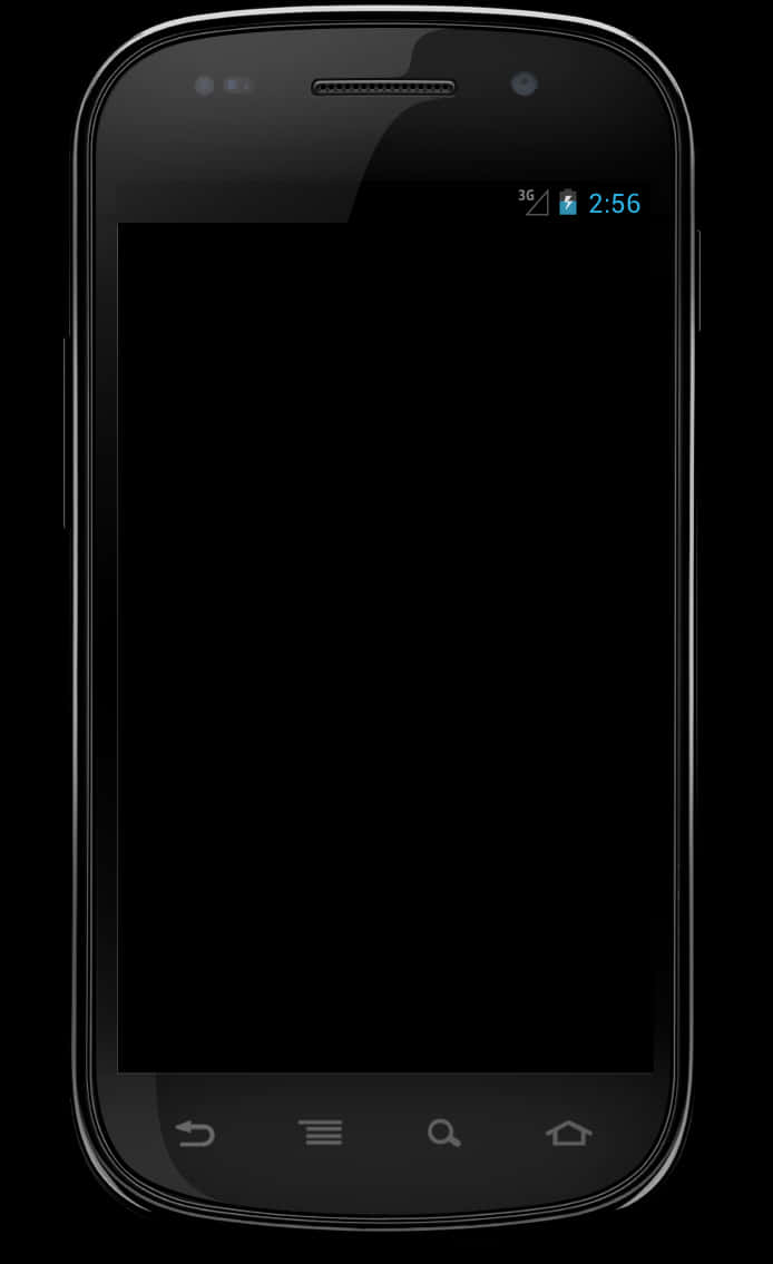 Black Android Smartphone Display