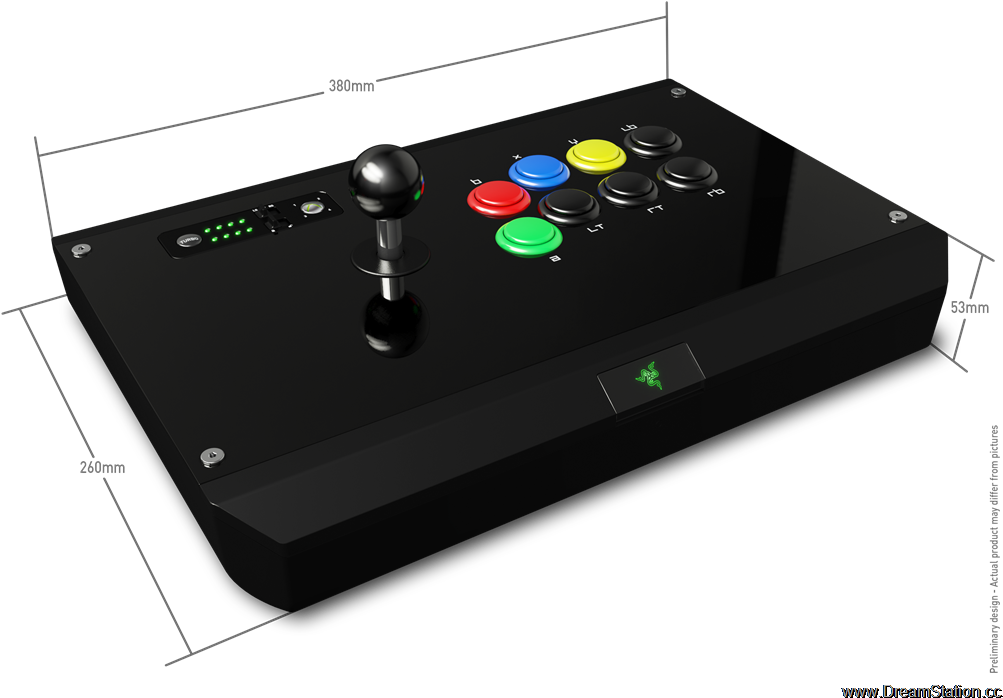 Black Arcade Joystick Controller