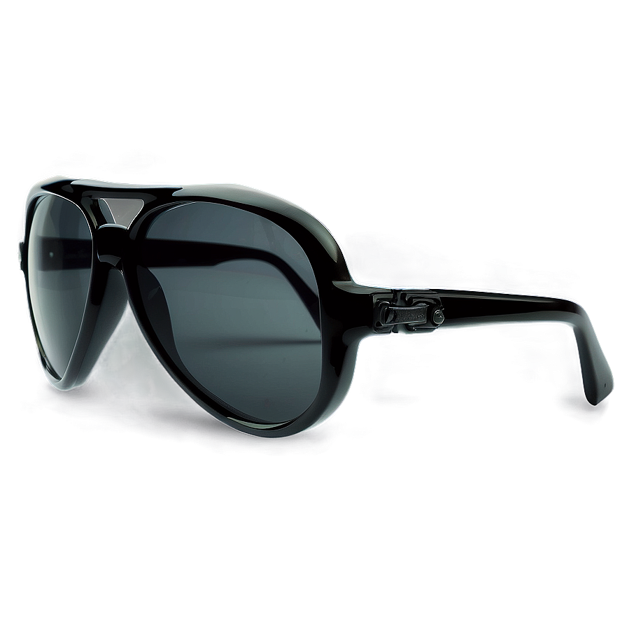 Black Aviator Sunglasses Png 06272024