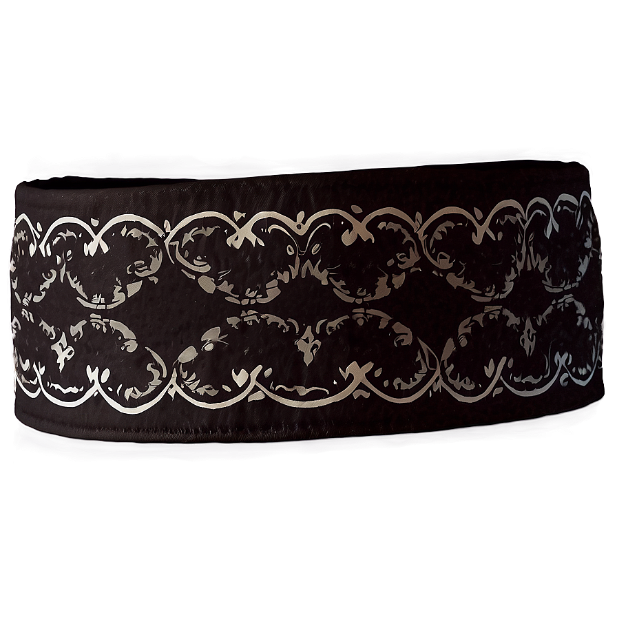 Black Bandana Headband Png Auf