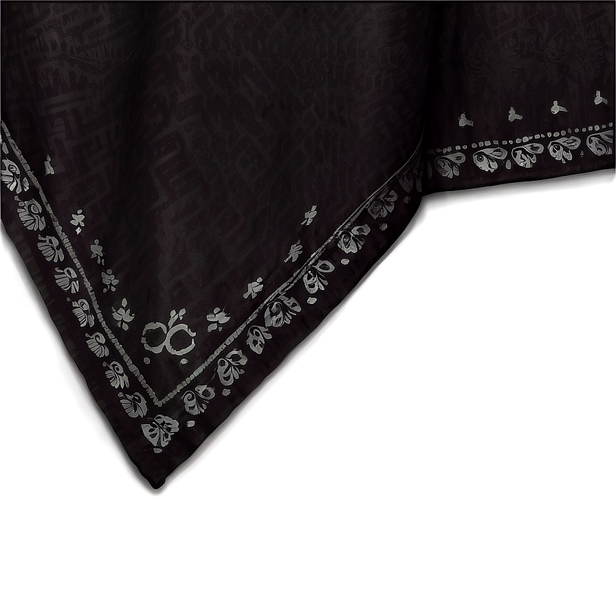 Black Bandana Texture Png 68