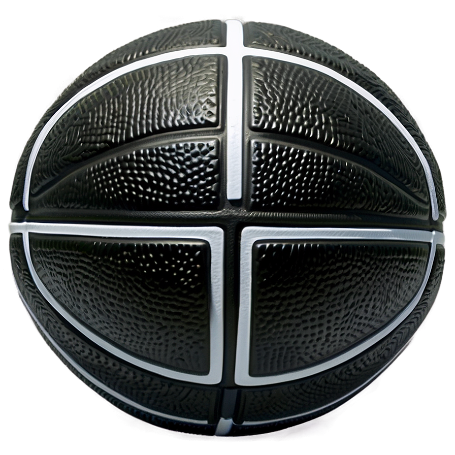 Black Basketball Texture Detail Png Coy65