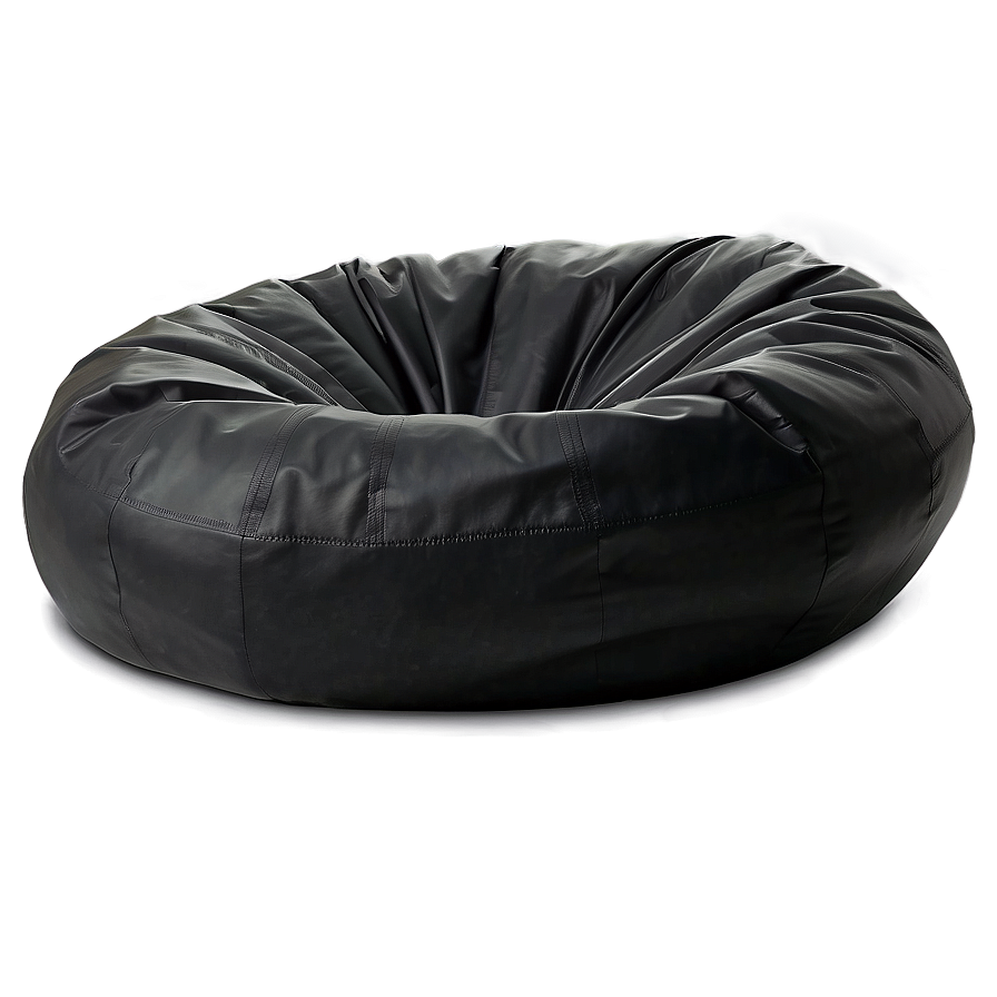 Black Bean Bag Chair Png Gkn