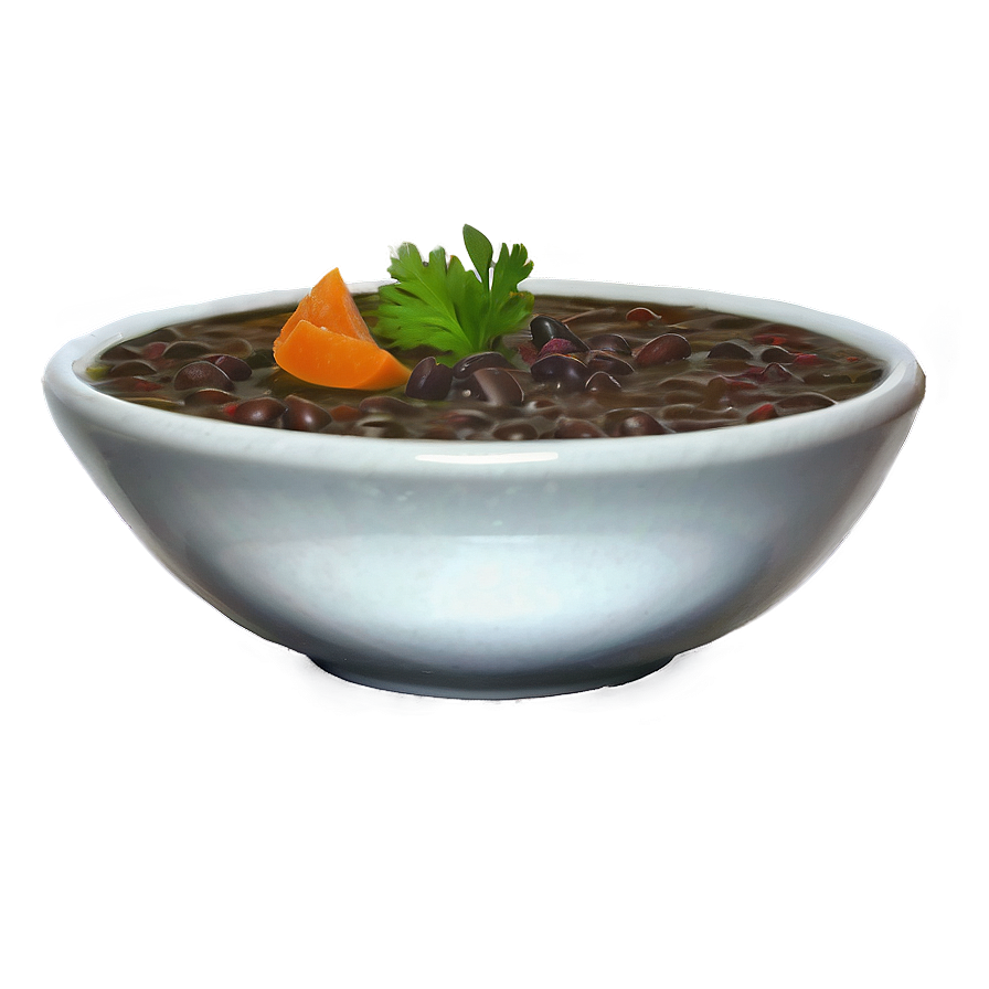 Black Bean Soup Png 40