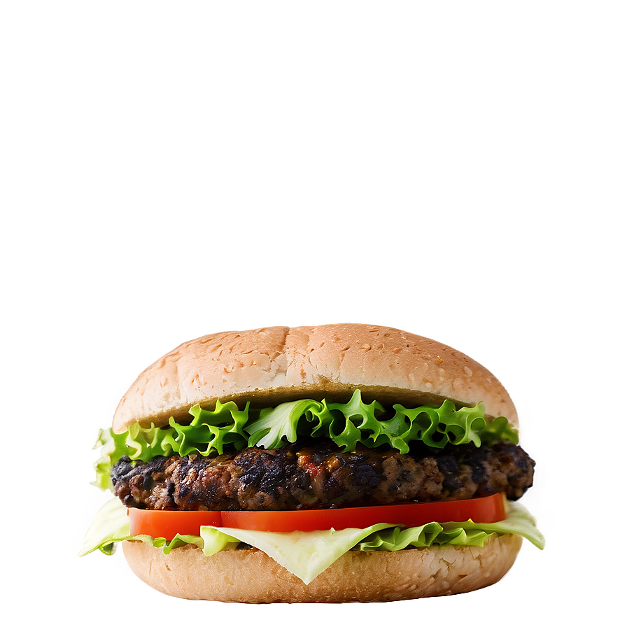 Black Bean Veggie Burger Png 69