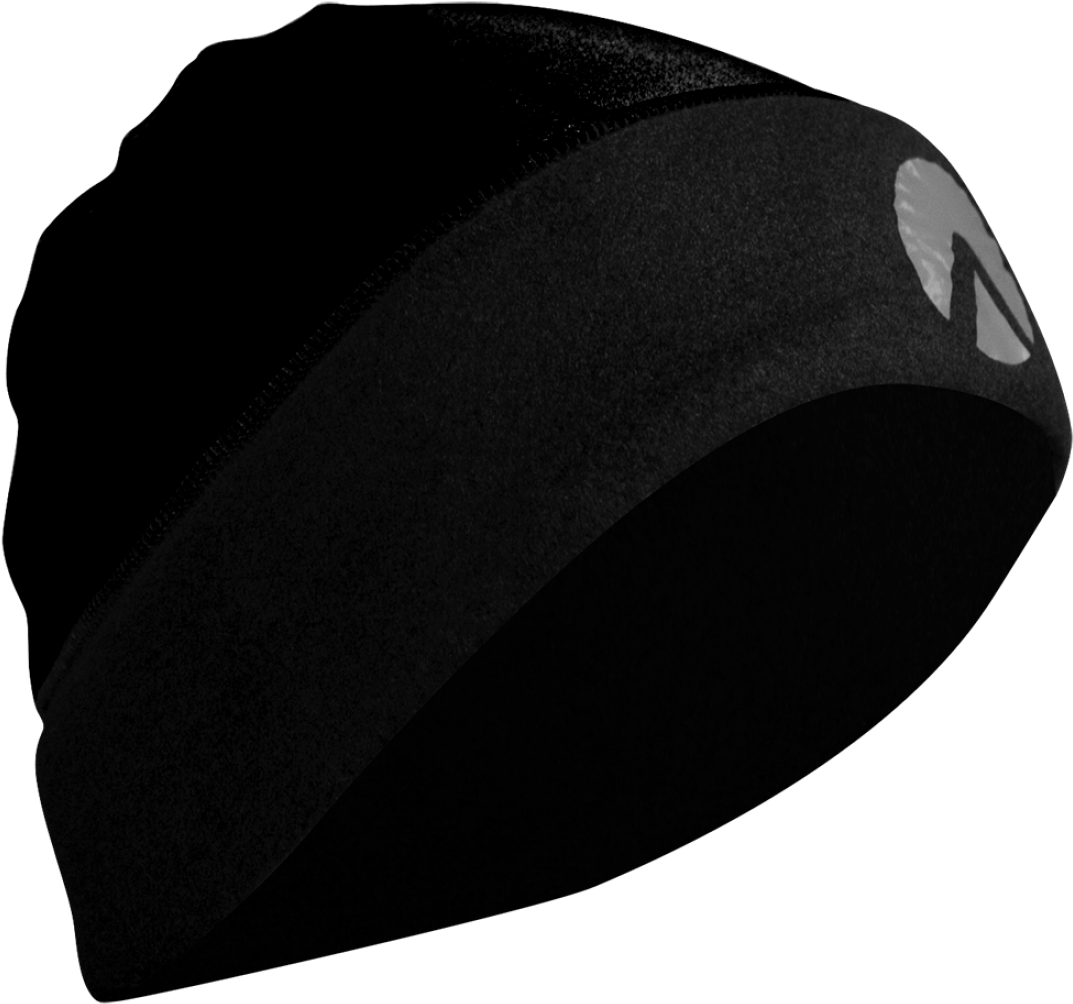 Black Beanie Logo Accent