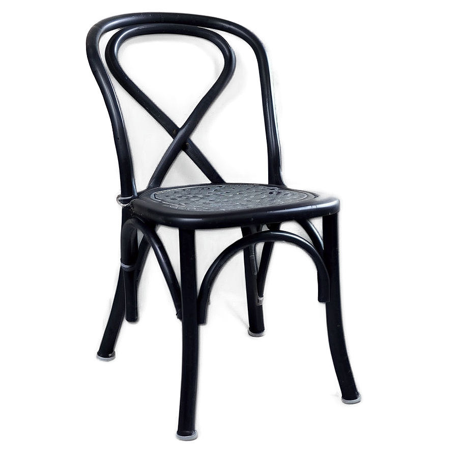 Black Bistro Chair Png 60